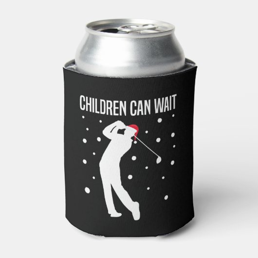 Golf Player Golfer Funny Weihnachtsgeschenk Dosenkühler (Kanne Vorderseite)