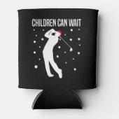 Golf Player Golfer Funny Weihnachtsgeschenk Dosenkühler (Vorderseite)