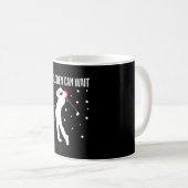 Golf Player Golfer Funny Weihnachtsgeschenk Kaffeetasse (VorderseiteRechts)