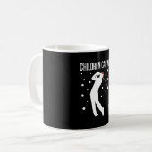 Golf Player Golfer Funny Weihnachtsgeschenk Kaffeetasse (Vorderseite Links)