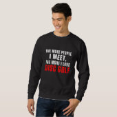 Golf Player Großzügiger Golfer Funny Golfing Sweatshirt (Vorne ganz)