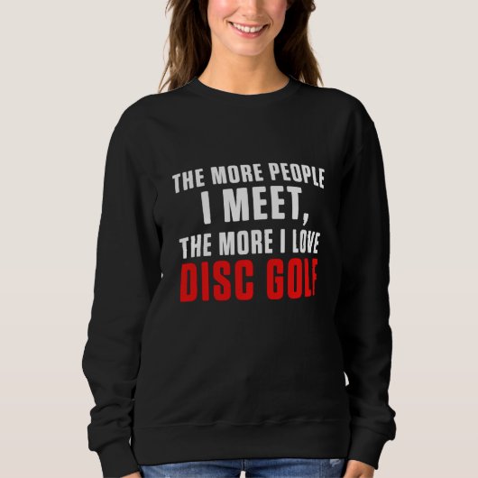 Golf Player Großzügiger Golfer Funny Golfing Sweatshirt (Vorderseite)