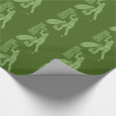 GOLF PLAYER - kundenspezifisches Packpapier (Ecke)