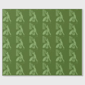 GOLF PLAYER - kundenspezifisches Packpapier (Flach)