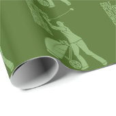 GOLF PLAYER - kundenspezifisches Packpapier (Rolleneckpunkt)