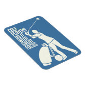 GOLF PLAYER-Magnet Magnet (Rechte Seite)