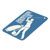 GOLF PLAYER-Magnet Magnet (Linke Seite)