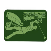 GOLF PLAYER-Magnet Magnet (Horizontal)