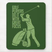 GOLF PLAYER-Mousepad Mousepad (Vorne)