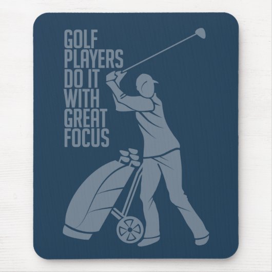 GOLF PLAYER-Mousepad Mousepad (Vorne)