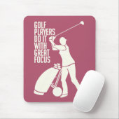 GOLF PLAYER-Mousepad Mousepad (Mit Mouse)