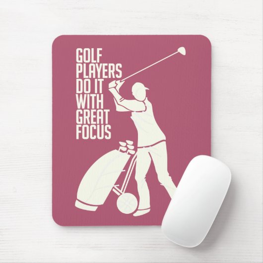 GOLF PLAYER-Mousepad Mousepad (Mit Mouse)