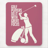 GOLF PLAYER-Mousepad Mousepad (Vorne)