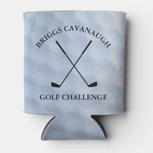 Golf Player Name Challenge Can Cooler Dosenkühler (Vorderseite)