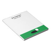 Golf-Player-Notizblock - Ideen für maßgeschneidert Notizblock (angewinkelt)