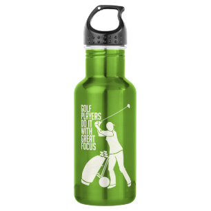 GOLF PLAYER - wählen Sie Stil & Farbe Trinkflasche