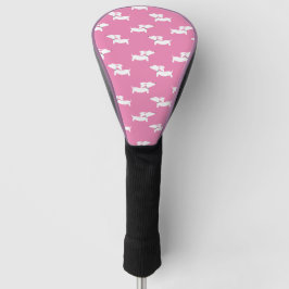 Golf Playing Dackel Mama Rosa Golf Headcover