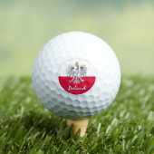 Golf Polen & Polnische Flagge / Golf Ball (Insitu T-Shirt)