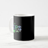 Golf Pops Hole One 1. Design Kaffeetasse (Vorderseite Links)