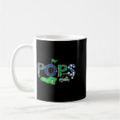 Golf Pops Hole One 1. Design Kaffeetasse (Links)