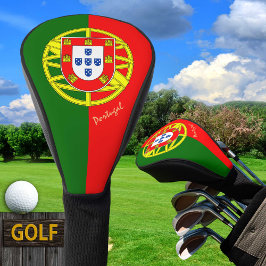 Golf Portugal & Portugiesische Flagge / Golf Clubs Golf Headcover