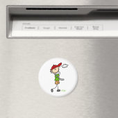 Golf-Pose-Magnet Magnet (In Situ (Geschirrspüler))