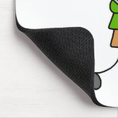 Golf-Pose-Mauspad Mousepad (Ecke)