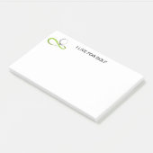 Golf Post - Anmerkungen Post-it Klebezettel (angewinkelt)