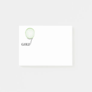 Golf Post-it-Notes Post-it Klebezettel