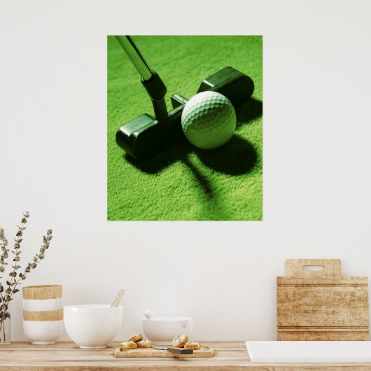 Golf Poster (Küche)