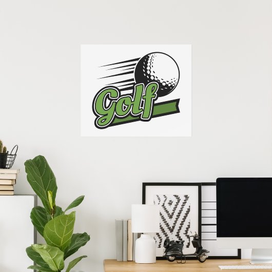 Golf Poster (Heimbüro)