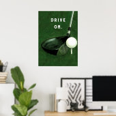 Golf Poster (Heimbüro)