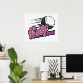 Golf Poster (Heimbüro)