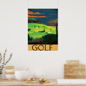 Golf Poster (Küche)