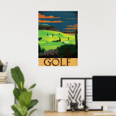 Golf Poster (Heimbüro)