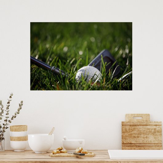 Golf Poster (Küche)
