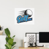 Golf Poster (Heimbüro)