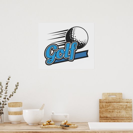 Golf Poster (Küche)