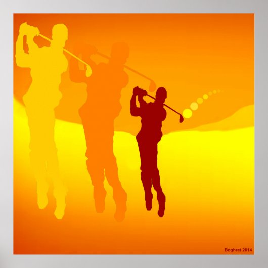 Golf Poster (Vorne)