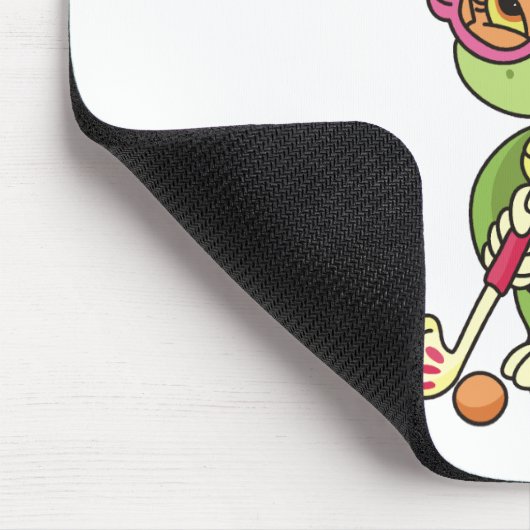 Golf-Prinzessin Mousepad (Ecke)