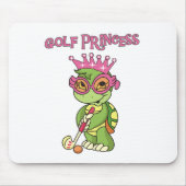 Golf-Prinzessin Mousepad (Vorne)