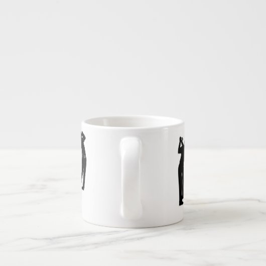 Golf-Pro Espressotasse (Rückseite)