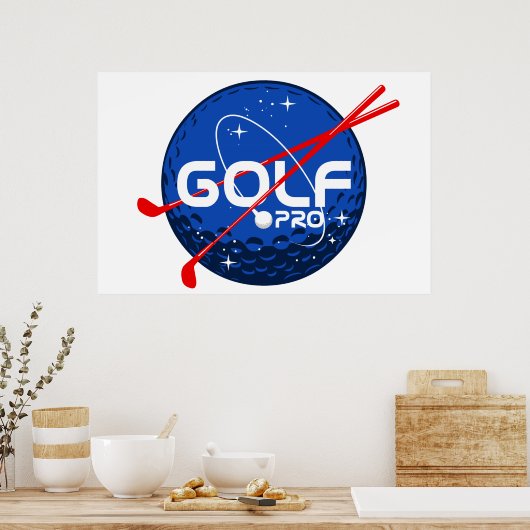 Golf Pro Poster (Küche)
