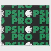 Golf Pro Shop Zeichenpapier Geschenkpapier (Flach)