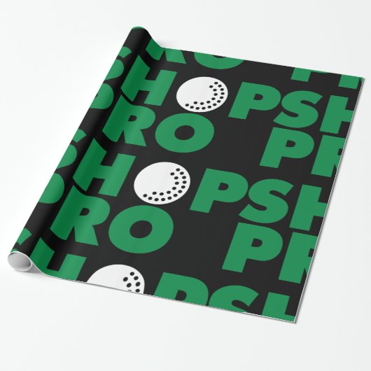 Golf Pro Shop Zeichenpapier Geschenkpapier (Ungerollt)