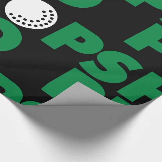 Golf Pro Shop Zeichenpapier Geschenkpapier