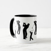 Golf-Pro Tasse (Vorderseite Links)