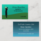 Golf Pro Visitenkarte (Vorne/Hinten)