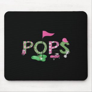 Golf Ps Nk Hole in einem Golf 1. Geburtstagskind Mousepad