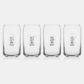 Golf Pub Glass Can Set Dosenglas (Hinten)